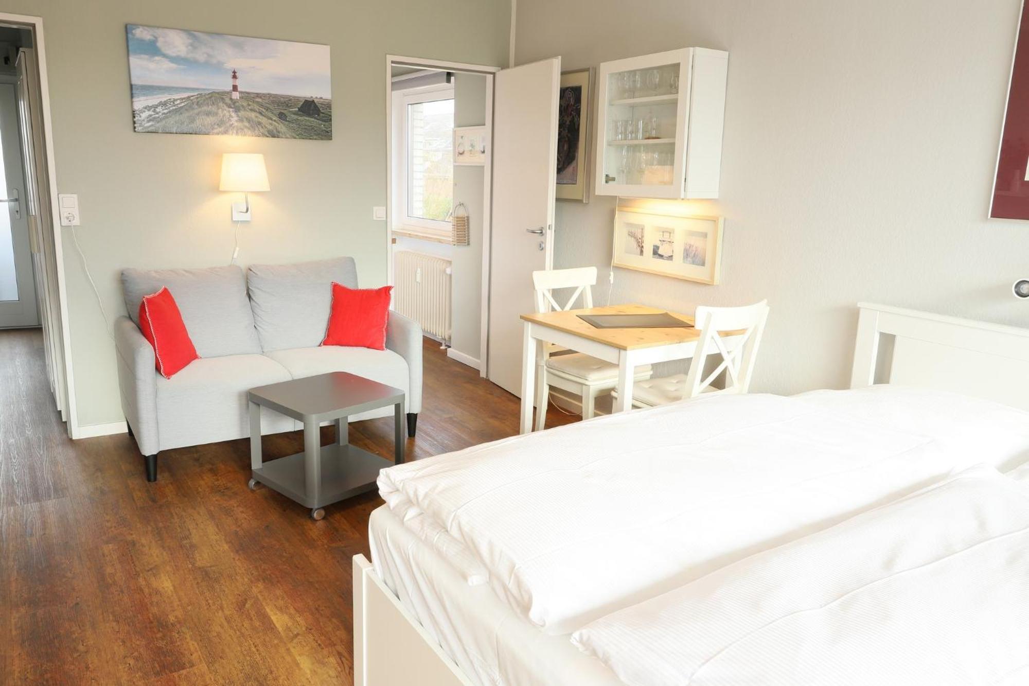 Helle, 1- Zimmer Appartement Mit Doppelbett Вестерланд Экстерьер фото