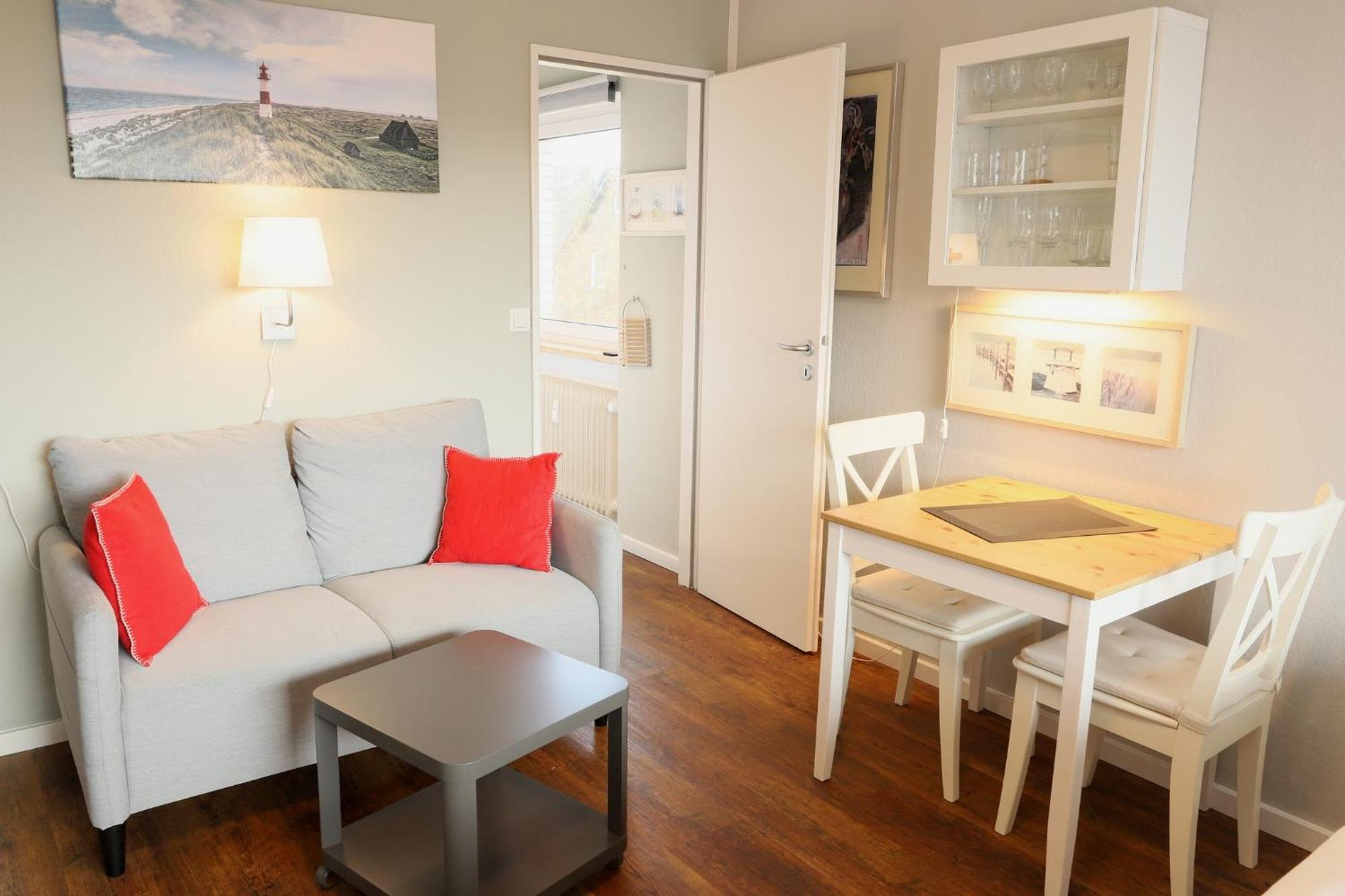 Helle, 1- Zimmer Appartement Mit Doppelbett Вестерланд Экстерьер фото